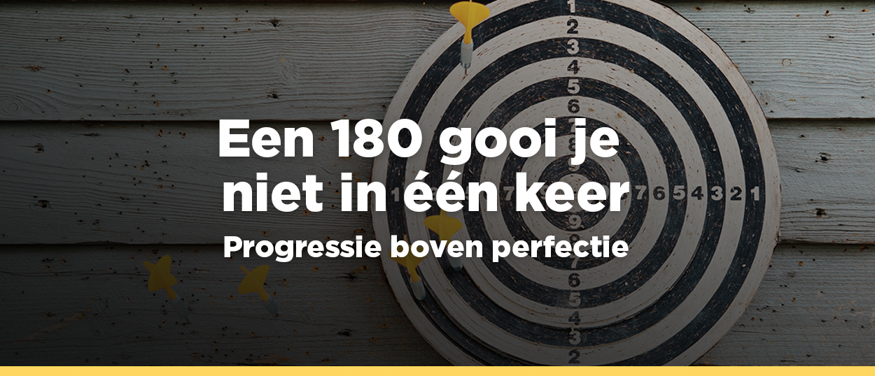 Progressie boven perfectie | Fingerspitz