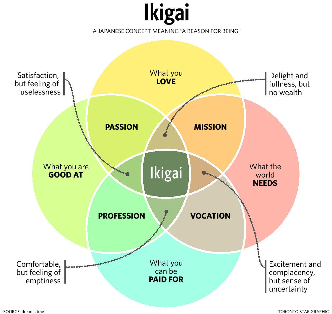 Het Ikigai-model