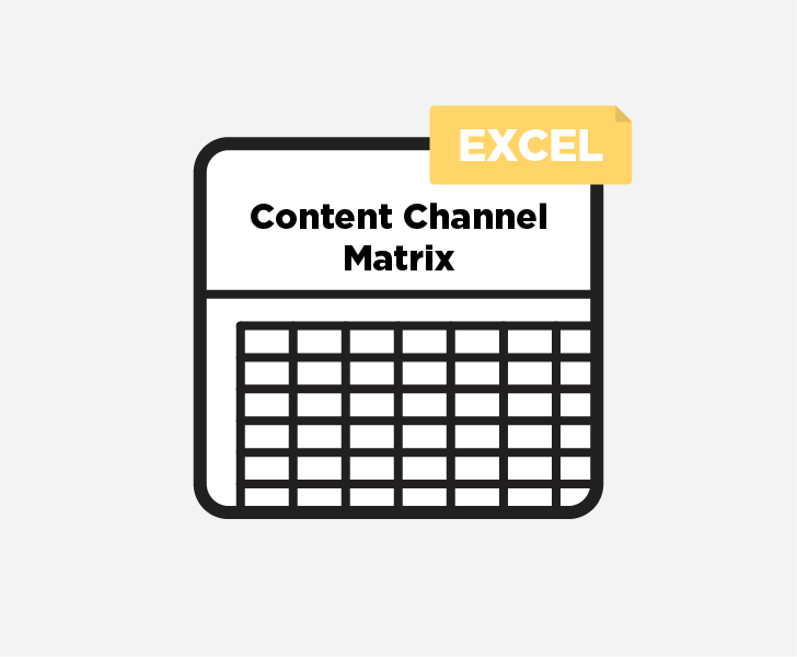 Content Channel Matrix