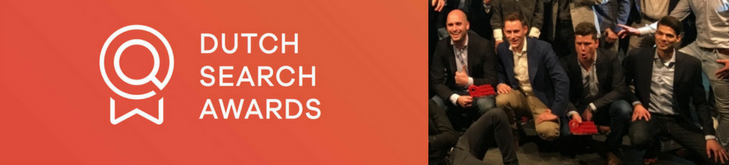 Fingerspitz wint 2 Dutch Search Awards
