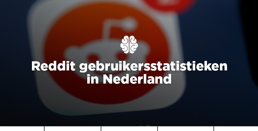 Reddit gebruikersstatistieken in Nederland