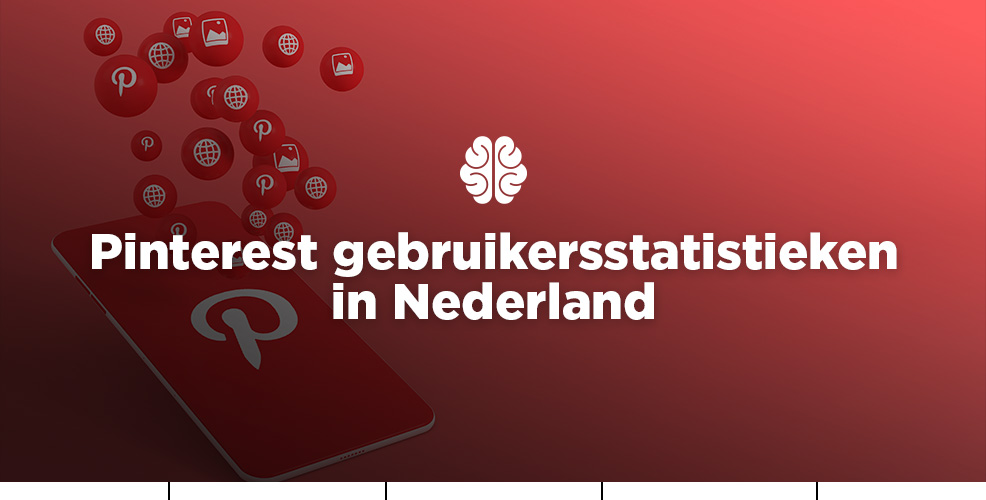 Pinterest gebruikersstatistieken in Nederland